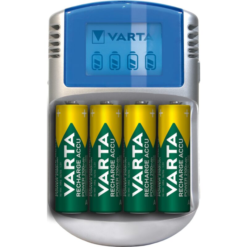 "Akku Ladegerät (inkl. Akkus) LCD Charger *Varta*"