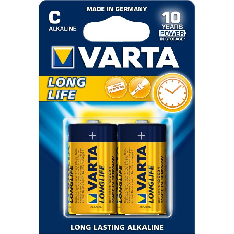 "Batterie C (LR14) 1.5V *Varta* Longlife - 2-Pack"
