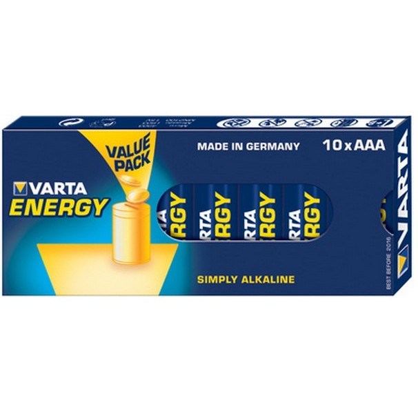 "Batterie AAA (LR03) 1.5V *Varta* Energy - 10-Pack"