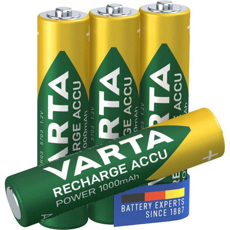 "Akku AAA 1.2V (HR03) *Varta* Recharge Accu - 4er-Pack"