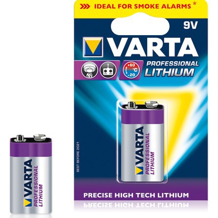 "Batterie 9V E-Block (6LR61) *Varta* Ultra Lithium"