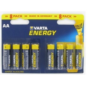 "Batterie AA (LR6) 1.5V *Varta* Energy - 8-Pack"