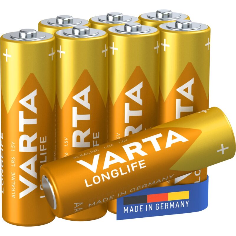 "Batterie AA (LR6) 1.5V *Varta* Longlife - 8-Pack"
