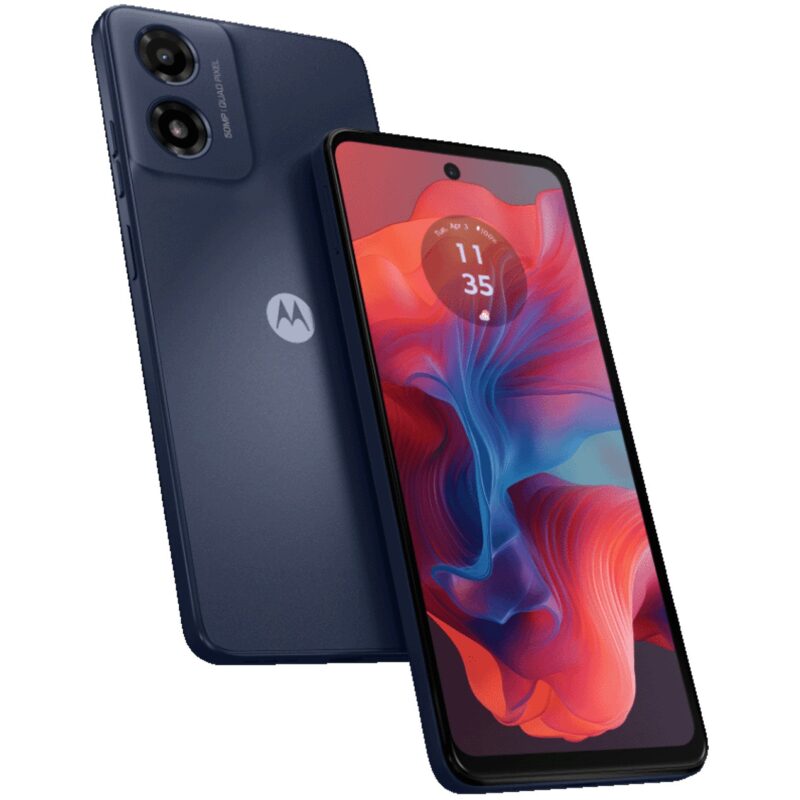 """Motorola XT2421-3 Moto G04s 4G Dual Sim 8GB RAM 128GB - Concord Black"""