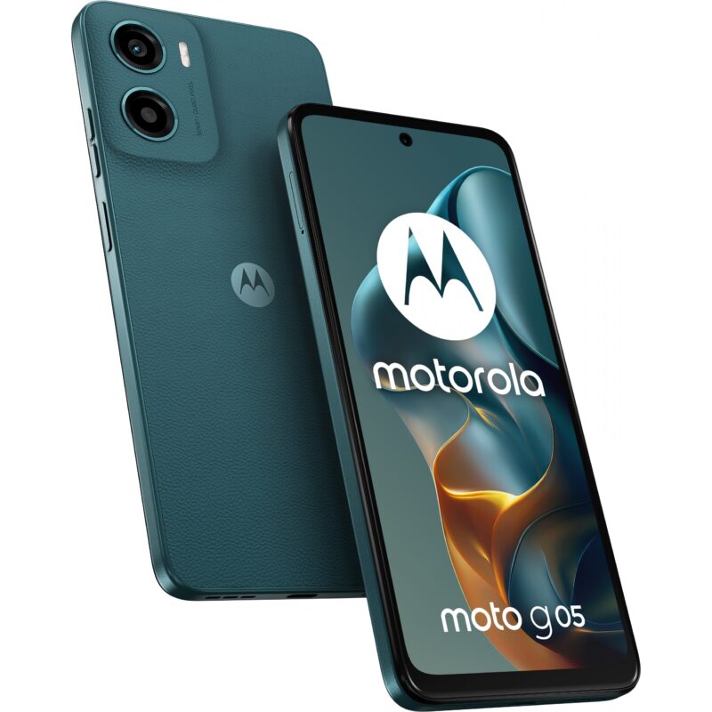 """Motorola XT2523-3 Moto G05 4G Dual Sim 4GB RAM 128GB - Forest Green"""