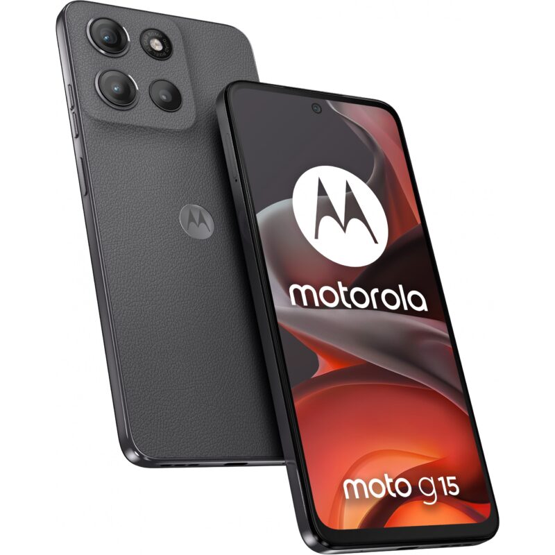 """Motorola Moto G15 4G Dual Sim 8GB RAM 256GB - Gravity Grey"""