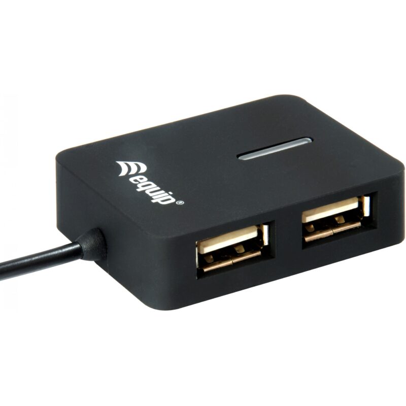"Equip USB-Hub 4-Port 2.0 ->4x2.0 480Mbps o.Netzteil sw" – Bild 4