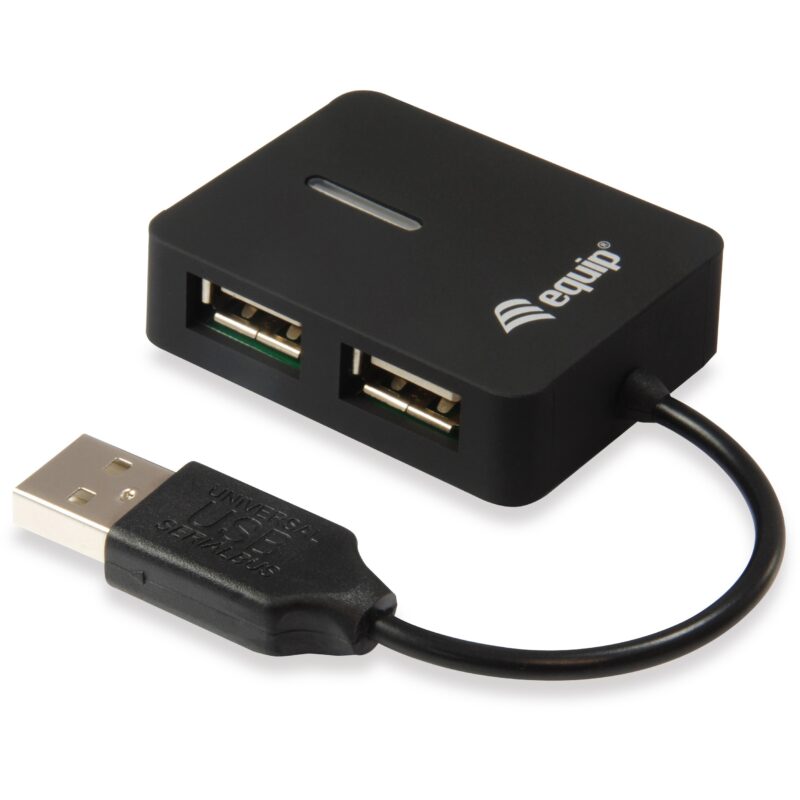 "Equip USB-Hub 4-Port 2.0 ->4x2.0 480Mbps o.Netzteil sw" – Bild 7