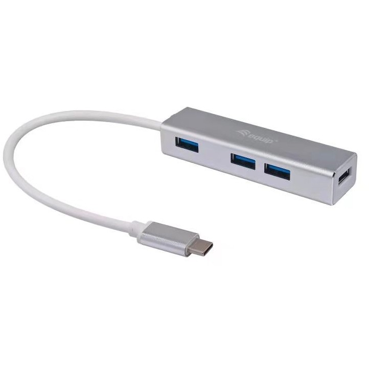"Equip USB-Hub 4-Port 3.2/C->4x3.0 5Gbps o.Netzteil si"