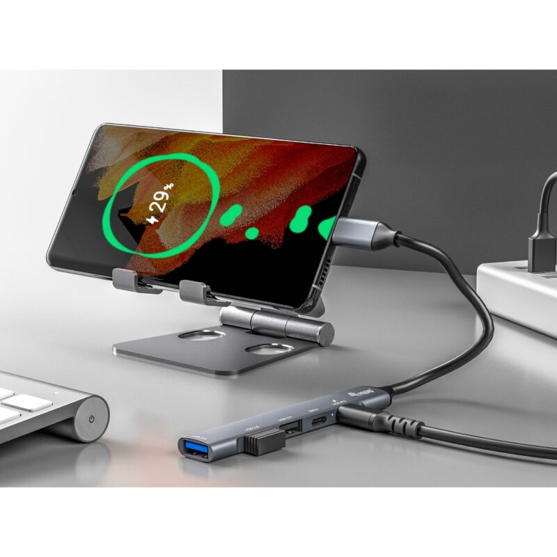 "Equip Dock USB-C->1xUSB-C.1xUSB3.0.2xUSB2.0.100WPD 15cm si" – Bild 4