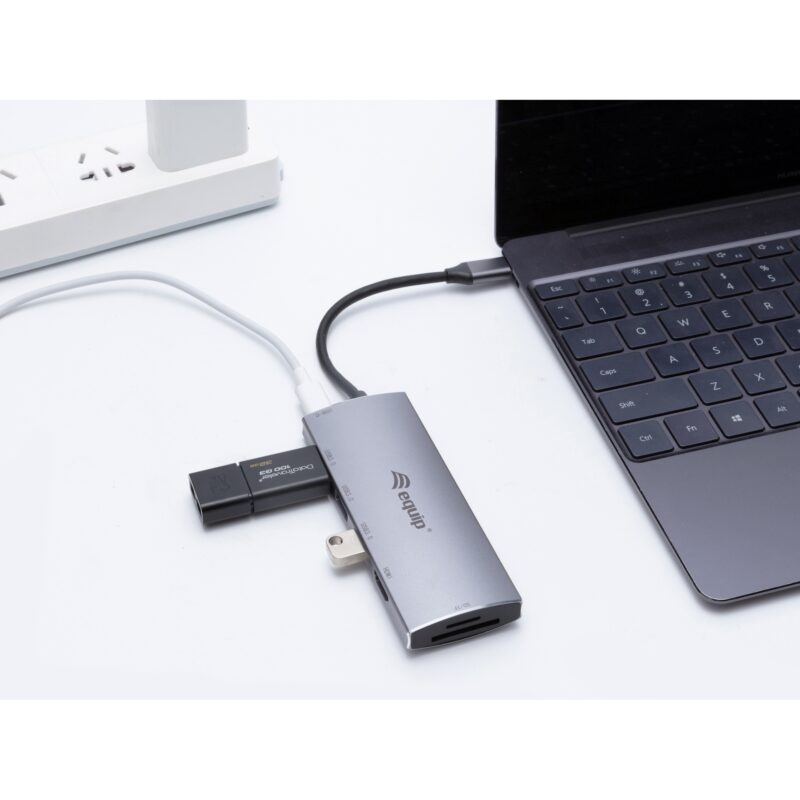 "Equip Dock USB-C->HDMI.3xUSB3.0.SD.TF.60WPD 15cm si" – Bild 7