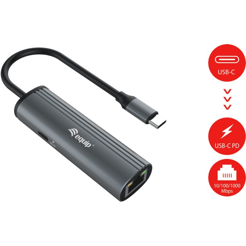 "Equip Dock USB-C->GbE.100WPD3.0 15cm gr" – Bild 3