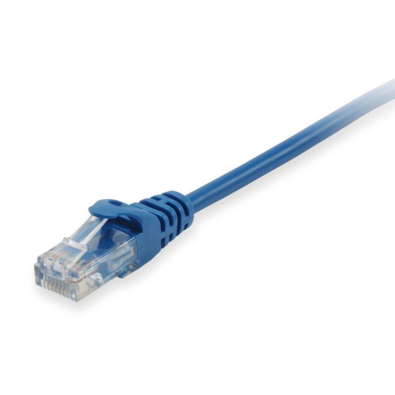 "Equip Patchkabel Cat6 U/UTP 2xRJ45 3.00m blau Polybeutel" – Bild 3