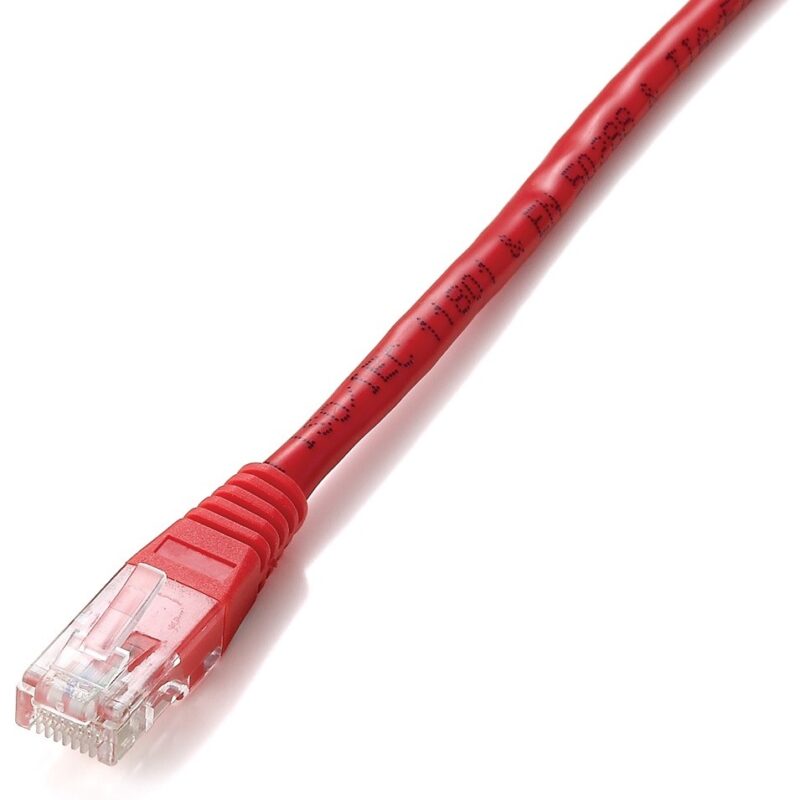"Equip Patchkabel Cat5e U/UTP 2xRJ45 7.50m rot Polybeutel" – Bild 3