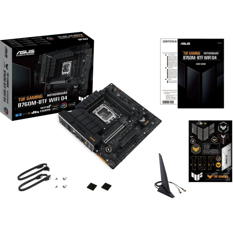 "1700 ASUS TUF B760M-PLUS GAMING BTF mATX D4" – Bild 5
