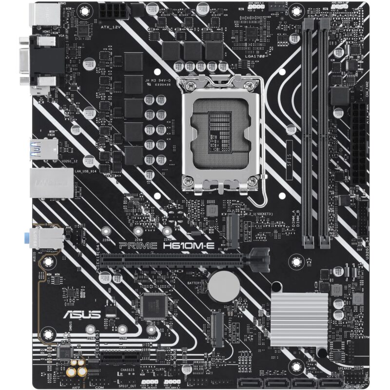 "1700 ASUS PRIME H610M-E-CSM mATX"