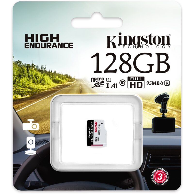"CARD 128GB Kingston High Endurance microSDXC 95MB/s" – Bild 3