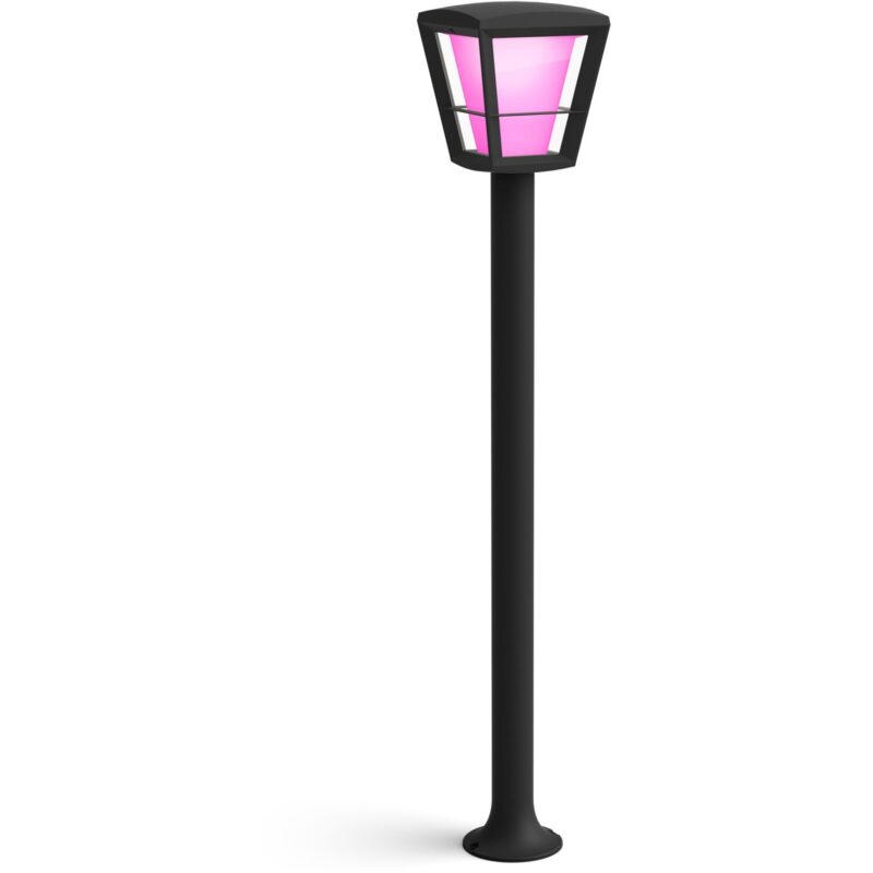 "Philips HUE Econic LED Wegeleuchte. schwarz"