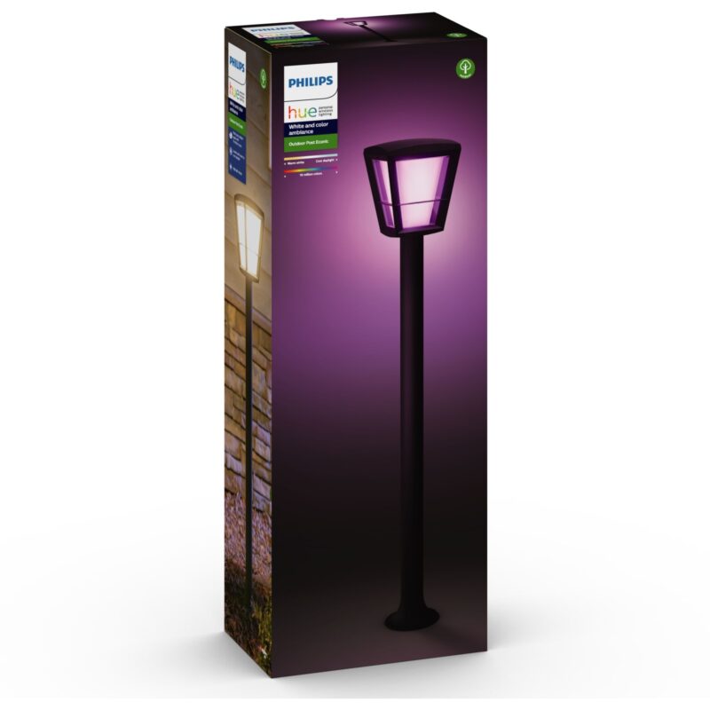 "Philips HUE Econic LED Wegeleuchte. schwarz" – Bild 7