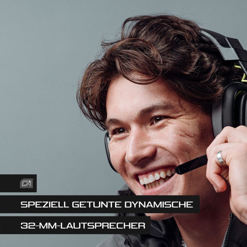 "Logitech Astro Gaming A10 Gen 2 Headset full size wired 3.5 mm jack black" – Bild 14