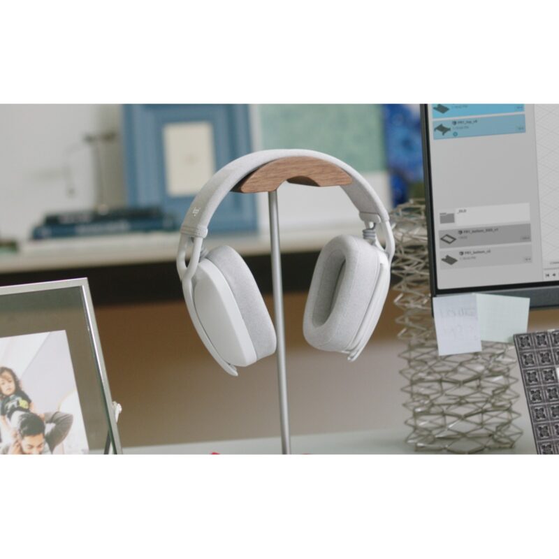 "Logitech Zone Vibe 100 Headset full size Bluetooth wireless off-white" – Bild 6