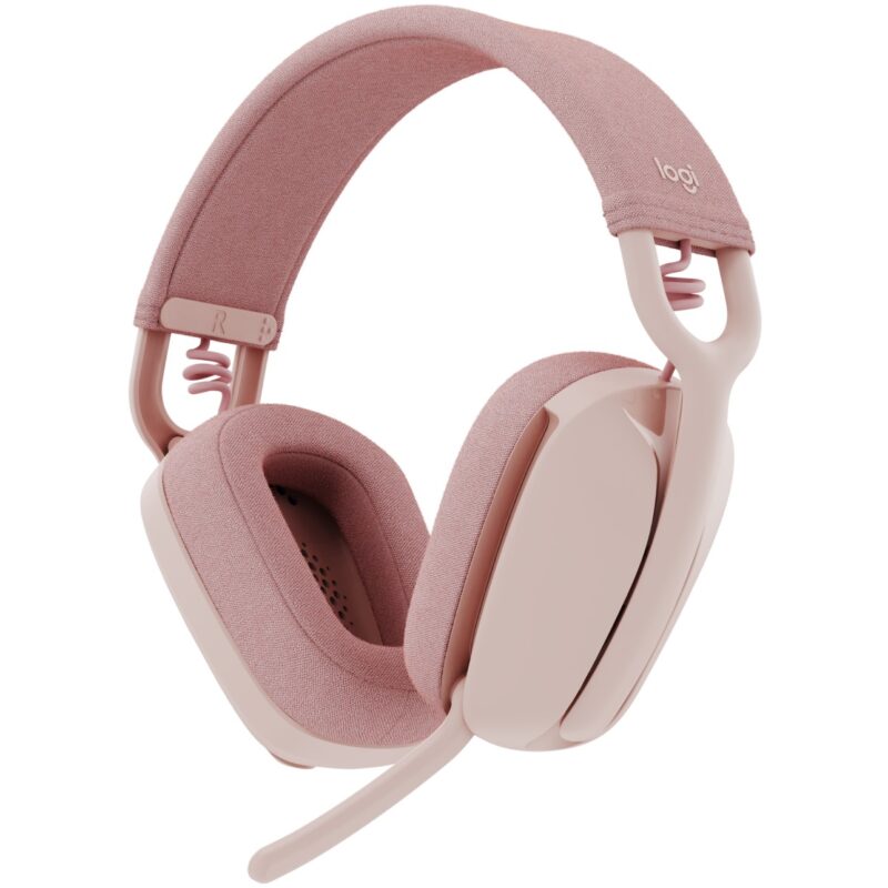 "Logitech Zone Vibe 100 Headset full size Bluetooth wireless rose" – Bild 3