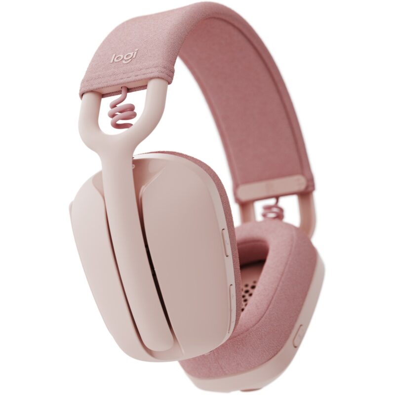 "Logitech Zone Vibe 100 Headset full size Bluetooth wireless rose" – Bild 5