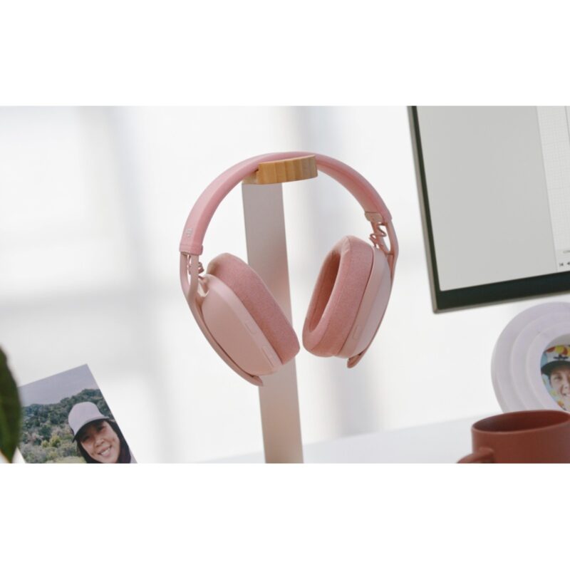 "Logitech Zone Vibe 100 Headset full size Bluetooth wireless rose" – Bild 7