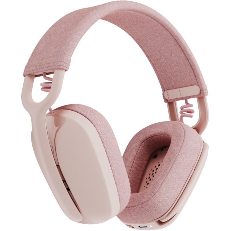 "Logitech Zone Vibe 100 Headset full size Bluetooth wireless rose" – Bild 8