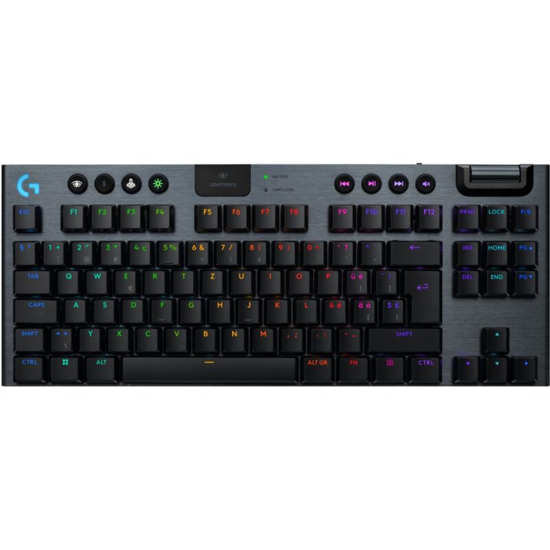 "Logitech G915 X LIGHTSPEED TKL Wireless Gaming Keyboard Black (DE)"