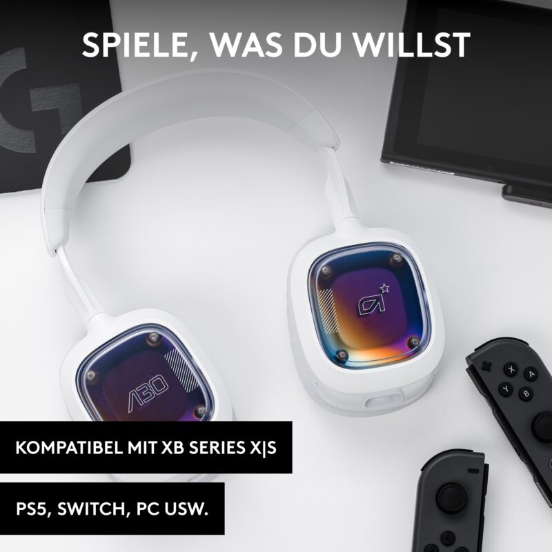 "Logitech A30 - WHITE/PURPLE - EMEA"