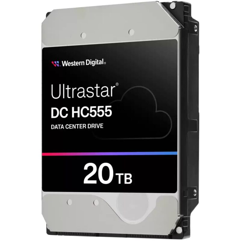 "WESTERN DIGITAL Ultrastar DC HC555 8,89cm 3,5Zoll 26.1 20TB 512 7200RPM SAS ULTRA 512E SE P3 DC"