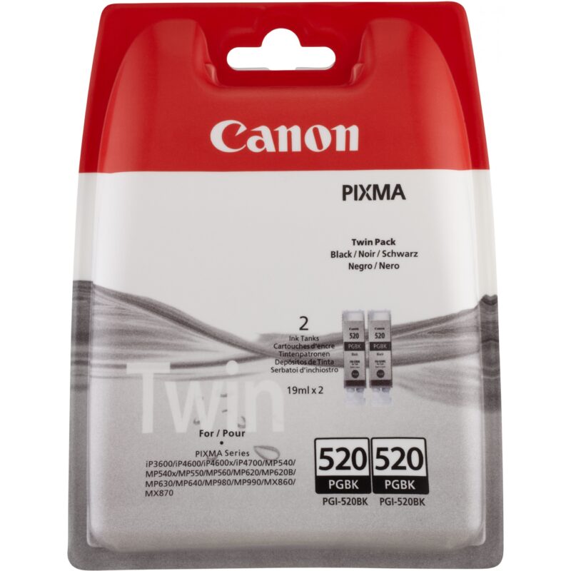 "Canon PGI-520BK schwarz Twin Pack"