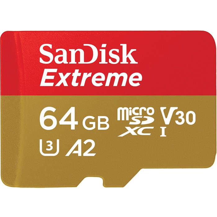 "CARD 64GB SanDisk Extreme microSDXC 170MB/s + Adapter"