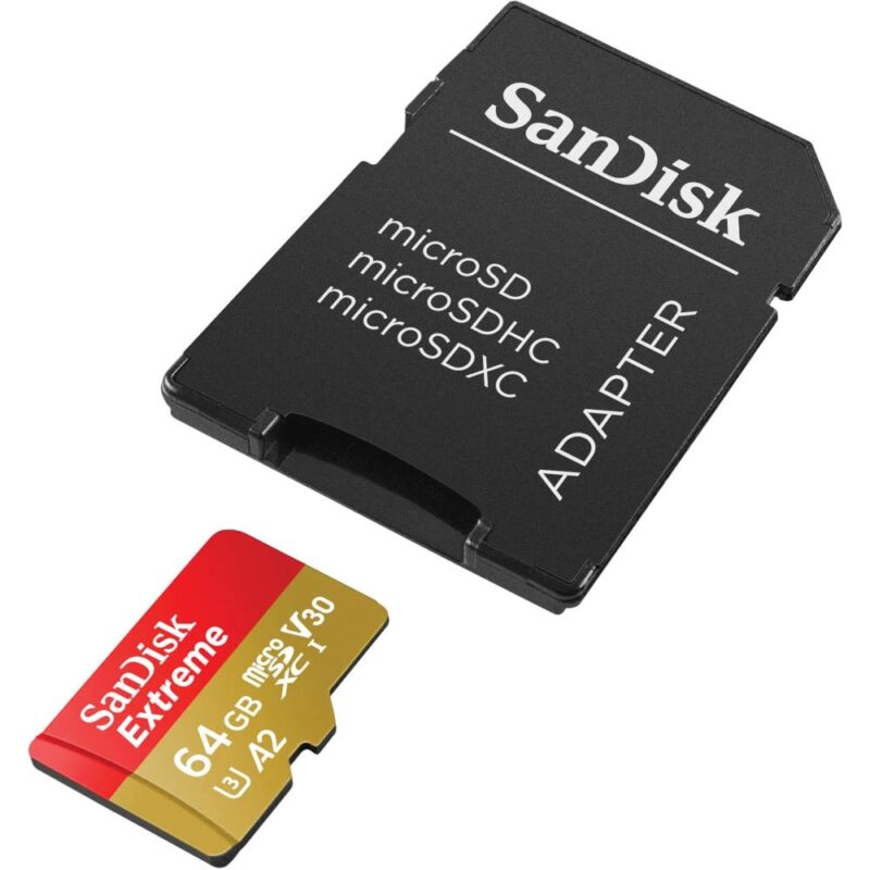 "CARD 64GB SanDisk Extreme microSDXC 170MB/s + Adapter" – Bild 3