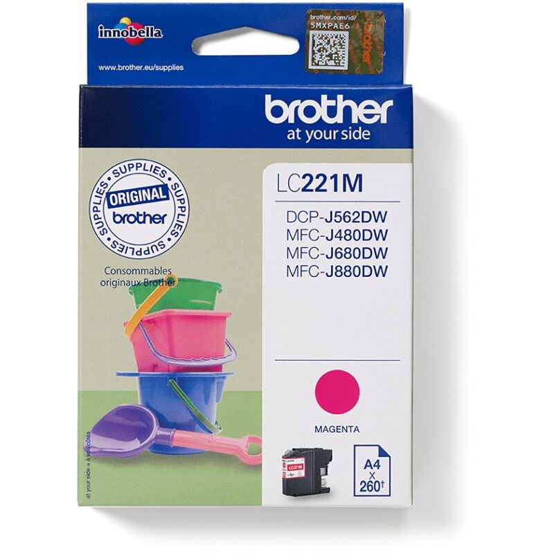 "Brother LC221M magenta"