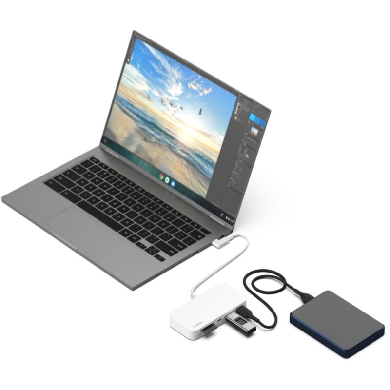 "Belkin USB C 6-in-1 Multiport-Hub mit Halter" – Bild 11