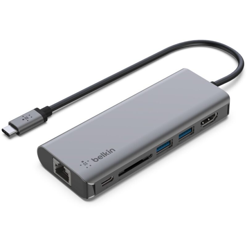 "Belkin USB-C Multiport Dock mit 6 Anschlüssen / Adapter" – Bild 5
