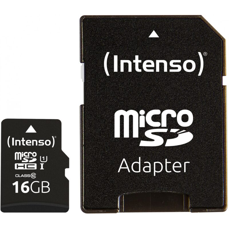 "CARD 16GB Intenso Premium MicroSDHC 45MB/s +Adapter" – Bild 3