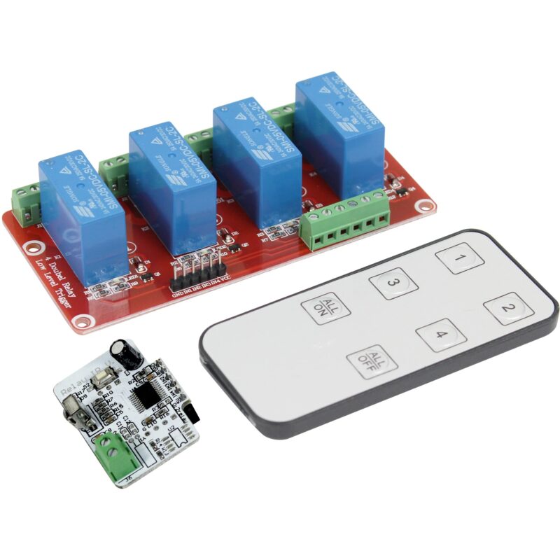 "ALLNET 4duino 4 Kanal Infrarot Doppel-Relay Modul"