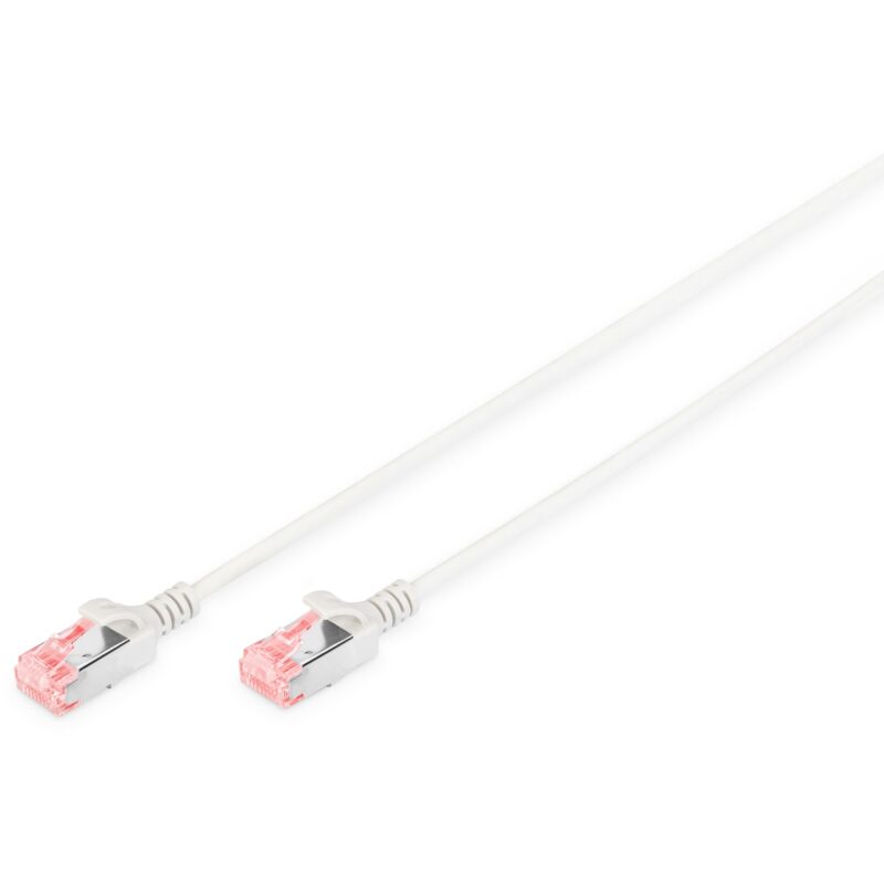 "DIGITUS CAT 6 U/FTP Slim Patchkabel 10m grau"