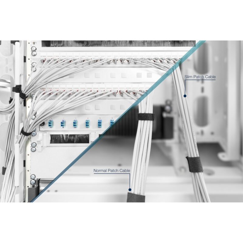 "DIGITUS CAT 6 U/FTP Slim Patchkabel 10m grau" – Bild 4