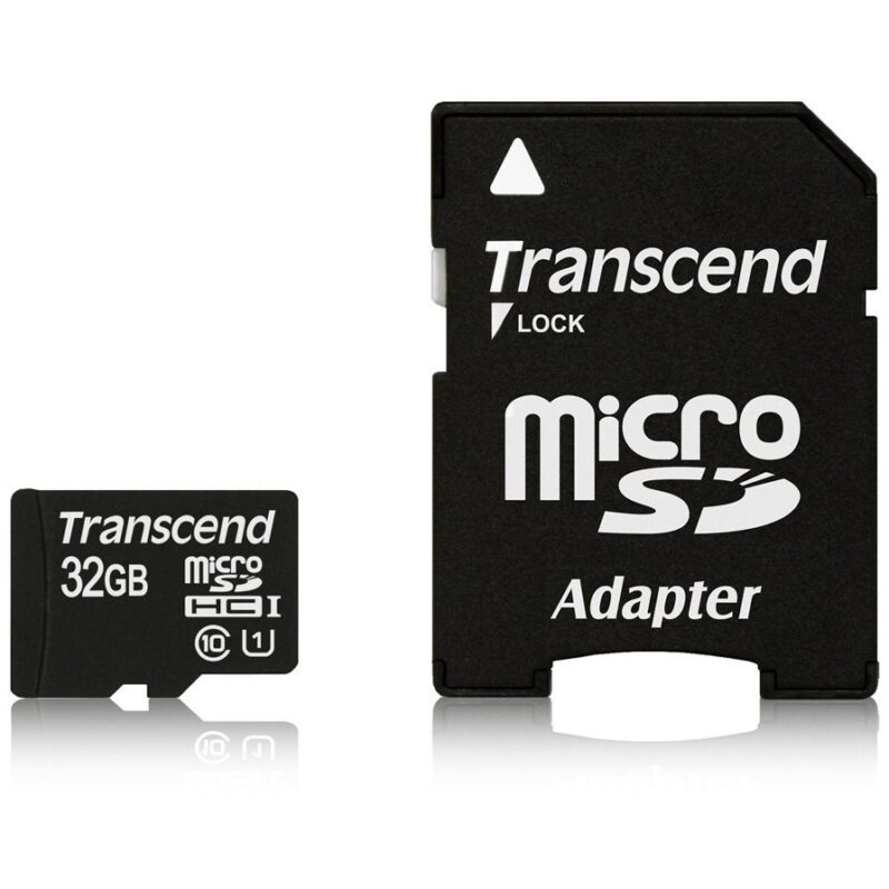 "CARD 32GB Transcend Premium MicroSDHC 45MB/s +Adapter" – Bild 3