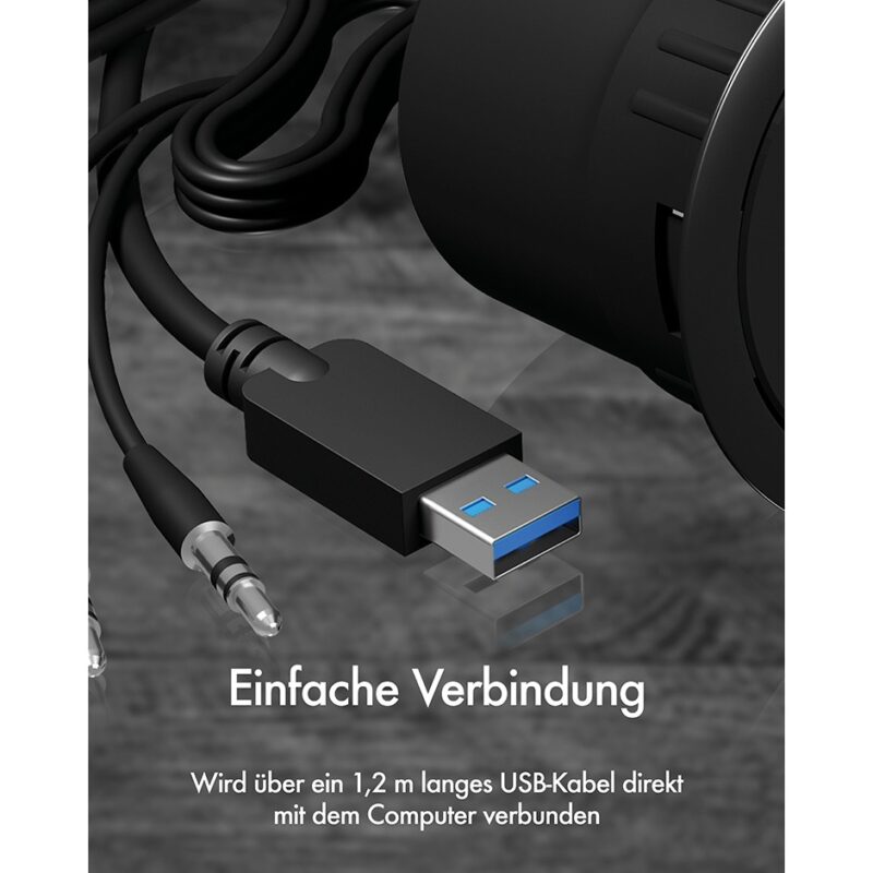 "HUB Tisch-Hub 4x USB 3.0 Type-A mit Audio Ein-/Ausgang ICY BOX" – Bild 9