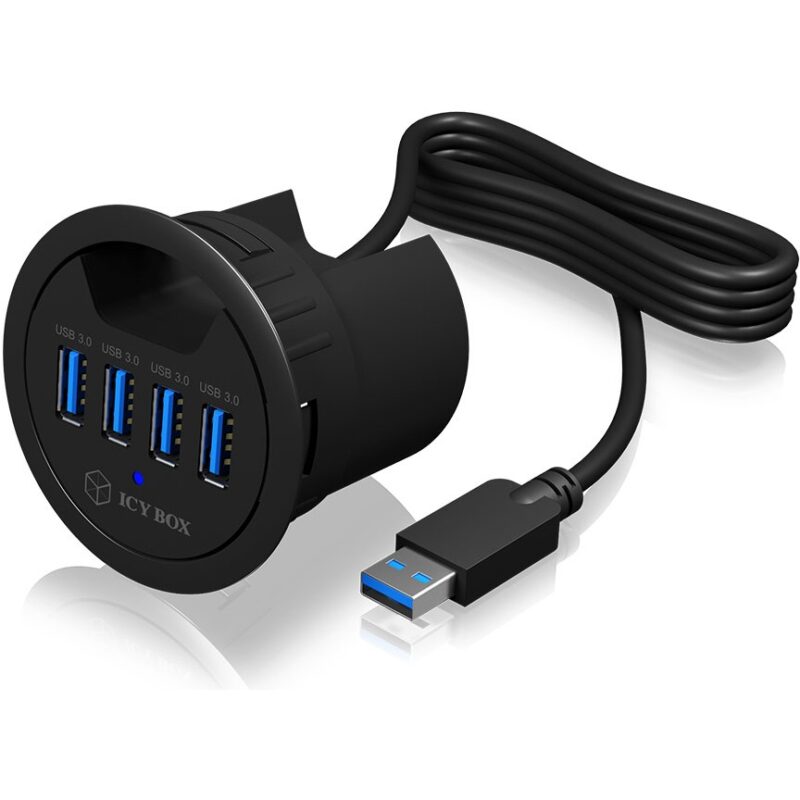 "HUB Tisch-Hub 4x USB 3.0 Type-A ICY BOX"
