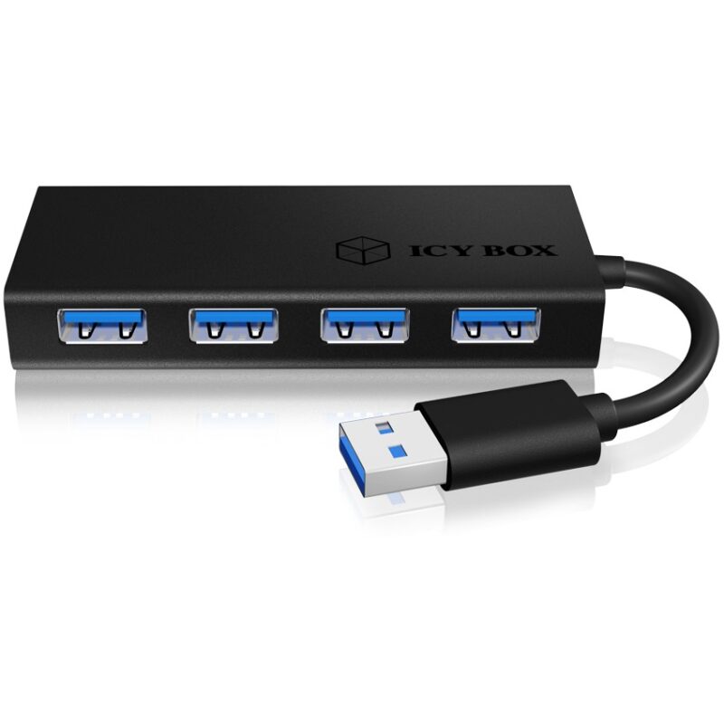 "ICY BOX IB-AC6104-B USB 3.0 HUB 4-Port 4xUSB 3.0" – Bild 3