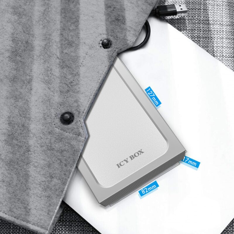 "2.5 6cm 1x SATA 2.5"" zu 1x USB 3.0 Host. Schreibschutz ICY BOX" – Bild 3