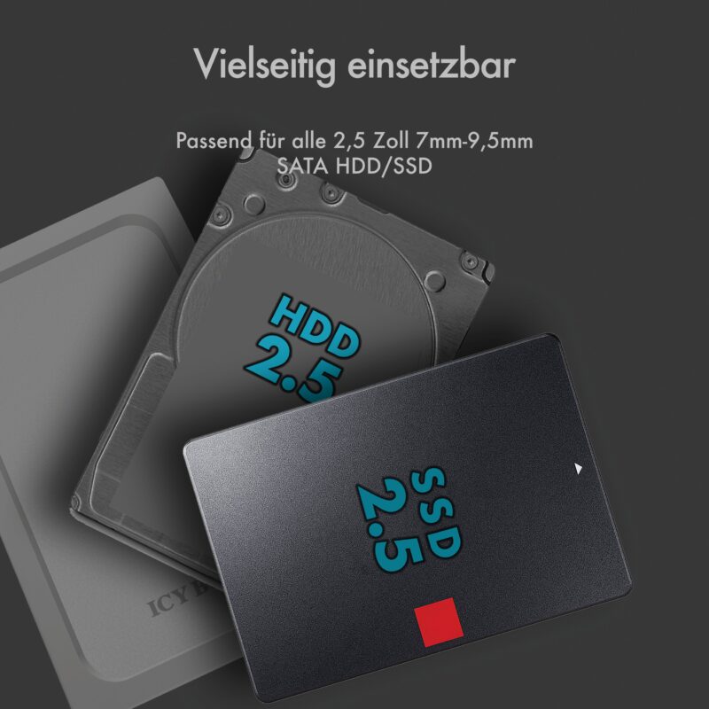 "2.5 6cm 1x SATA 2.5"" zu 1x USB 3.0 Host. Schreibschutz ICY BOX" – Bild 8