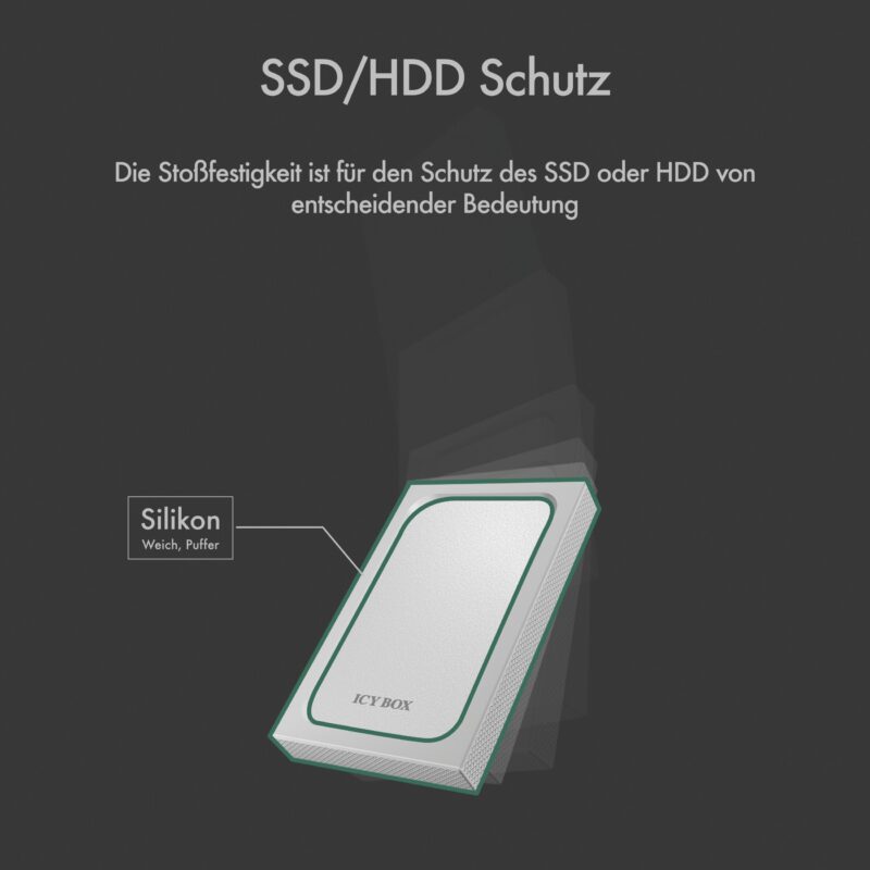 "2.5 6cm 1x SATA 2.5"" zu 1x USB 3.0 Host. Schreibschutz ICY BOX" – Bild 10