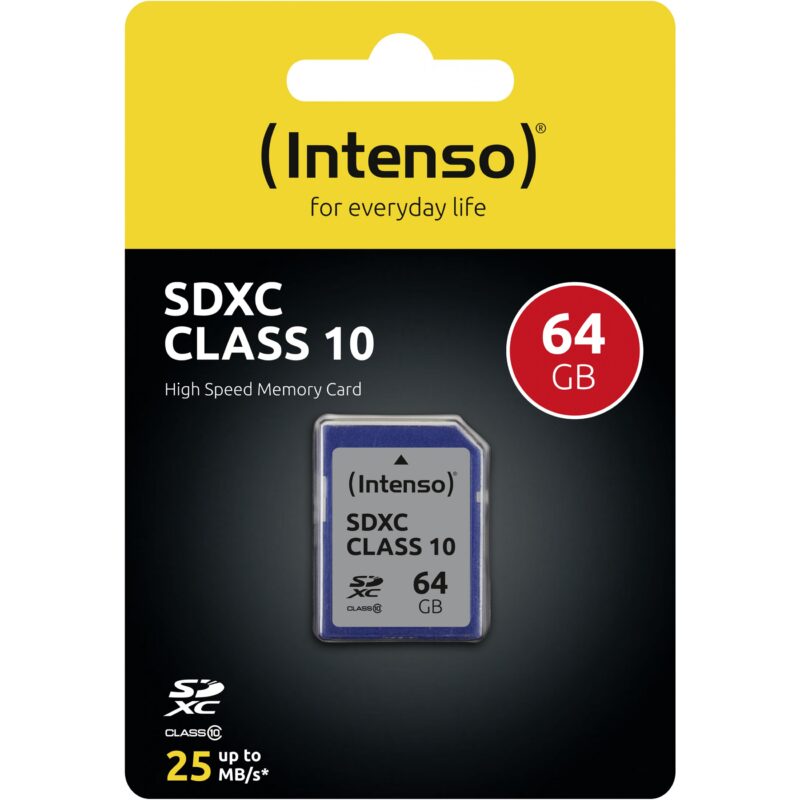 "CARD 64GB Intenso SDXC 20MB/s" – Bild 3